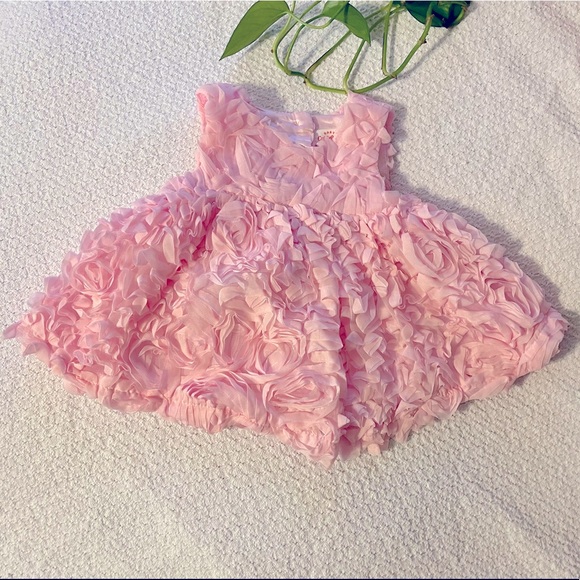 Cat & Jack Other - Cat & Jack Baby Girls 3D Mesh Dress Pink 3 months